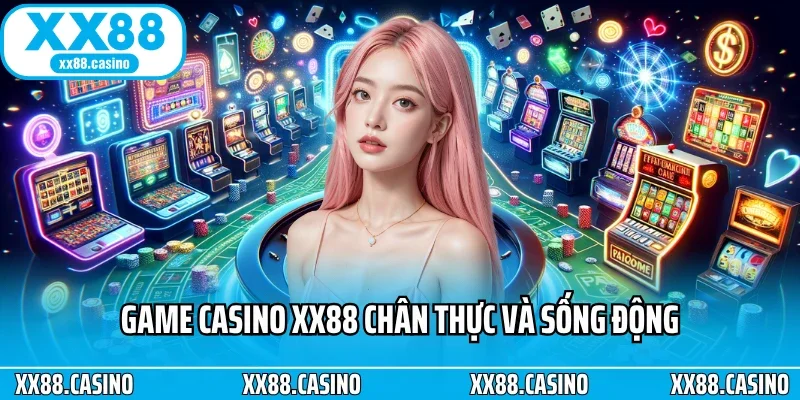 Game Casino XX88 chân thực và sống động